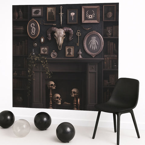 Dark Academia Halloween Theme