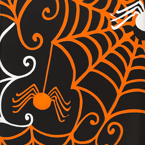 Spiderweb Night Halloween Theme