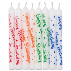 Multicolour "Happy Birthday" Letter Candles - 13 Pack