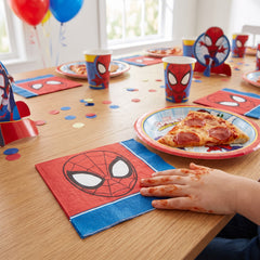Marvel Spidey and His Amazing Friends Beverage Napkins - 16 Pack - 5 In. X 5 In.