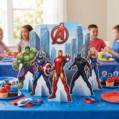 Marvel Avengers Power Unite Table Decorating Kit - 11-Piece Set