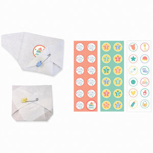 Baby Shower Diaper Game Kit