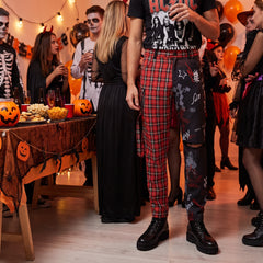 Men's Punk Pants Costume Accessory - Size S/M