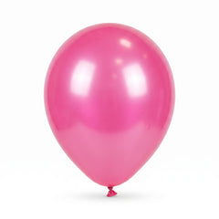 Bright Pink Pearl Latex Balloons, 12-Inch, 15-Pack