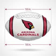 Arizona Cardinals 18-Inch Football Mylar Balloon