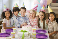 10 In. Purple Plastic Plates | 50 Count