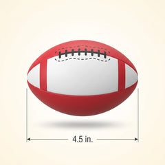 Valentine's Day Mini Football Favors