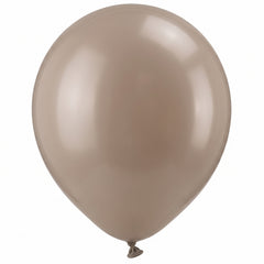Luxaire Premium Taupe Latex Balloons - 5 Inch, 50 Pack