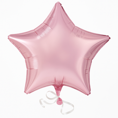 Shimmering Pink Star Foil Balloon - 18-Inch