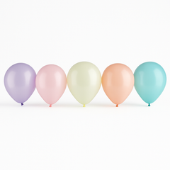 Sorbet Mix Latex Balloons 11" - 15 Pack