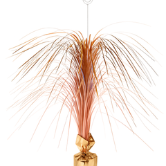 Giant Pastel and Gold Foil Spray Centerpiece