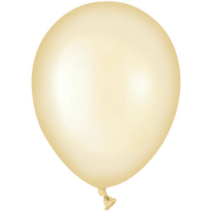 Luxaire Premium Vanilla Latex Balloons - 5" | 50 Count