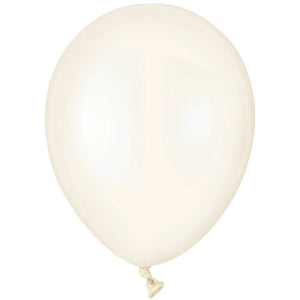 Luxaire Premium White Latex Balloons - 5" | 50 Count