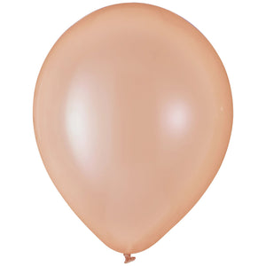 Luxaire Premium 12" Taupe Latex Balloons - 25 Count