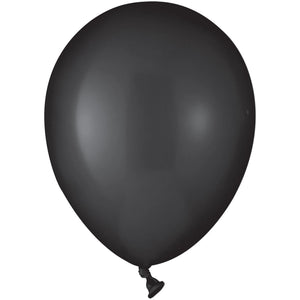 Luxaire Premium Black Latex Balloons - 5" | 50 Count