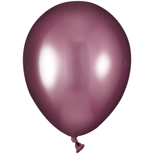 Luxaire Premium Berry Metallic Latex Balloons - 5" | 50 Count
