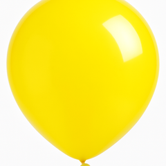 Sunshine Yellow 12" Latex Balloons - 72 Pack