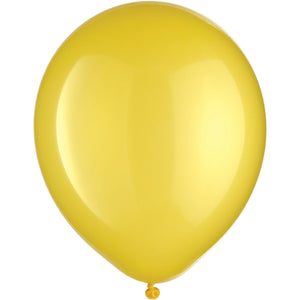 Sunshine Yellow 12" Latex Balloons - 15 Pack
