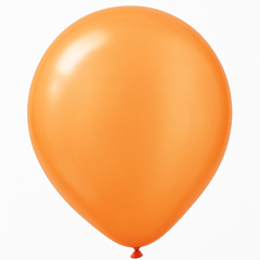 12" Pearl Orange Latex Balloons - Pack of 15