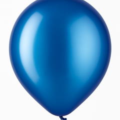 12" Royal Blue Pearl Latex Balloons - 15 Pack