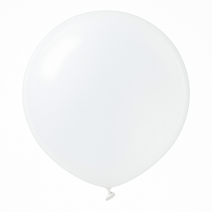 Classic White 24" Latex Balloons, 4-Pack