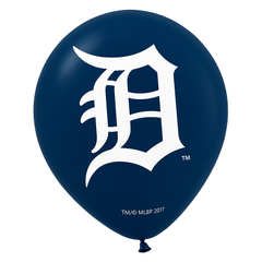Detroit Tigers 12" Latex Balloons - 6 Pack