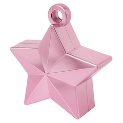 Pretty Pink Star-Shaped Balloon Weight Accessory