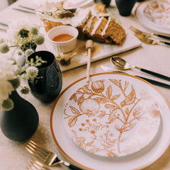 Trendables Spoons Black/Gold | 20 Count