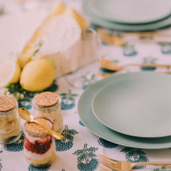 10 In. Eucalyptus Plastic Plates | 120 Count