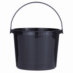 Black Plastic Favor Pail for Parties