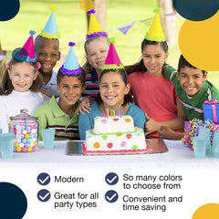 Little Gym - 12 Oz. Light Blue Plastic Cups | 100 Count