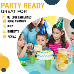 Little Gym - 12 Oz. Lime Green Plastic Cups | 100 Count