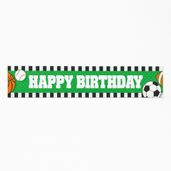 All-Star Sports Birthday Banner