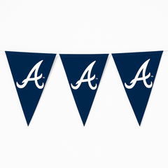 Atlanta Braves MLB Pennant Banner