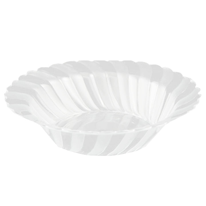 12 Oz. Clear Fluted Bowls | 18 Count