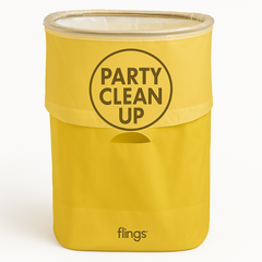 Gold Pop-Up Reusable Fling Bin - 13 Gallon