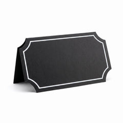 Customizable Chalkboard Tent Cards - 4-Inch, 25-Pack