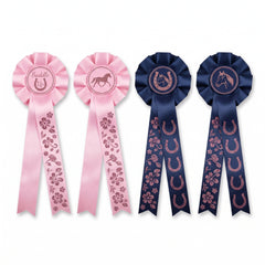 Saddle Up Award Ribbons - Pink & Blue 4-Pack