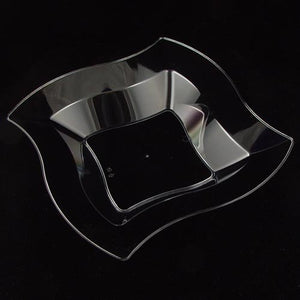 14 Oz. Clear Wavy Bowls | 10 Count