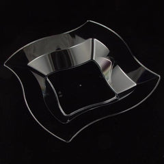 14 Oz. Clear Wavy Bowls | 10 Count