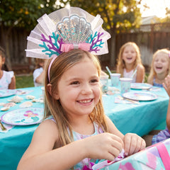 Shimmering Mermaid Seashell Deluxe Headband