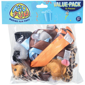 Wild Animal Plush Bookmarks