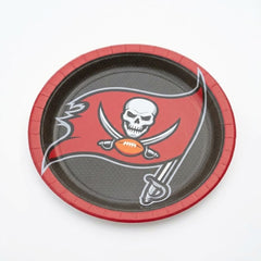 Tampa Bay Buccaneers 9" Round Paper Plates