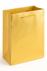 Elegant Gold Matte Gift Bag - 9.5"
