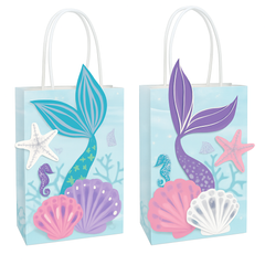 Shimmering Mermaids Create-Your-Own Favor Bags, 8-Pack