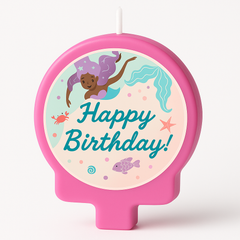 Mermazing Birthday Candle for Underwater Celebrations