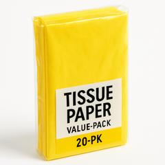 Red Tissue Paper Value Pack - 20 Sheets