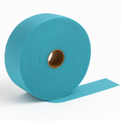 Caribbean Blue Crepe Streamer Roll - 500ft