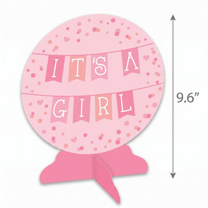 "It's a Girl" Baby Shower Table Decoration