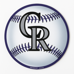 Colorado Rockies 12" MLB Logo Cutout